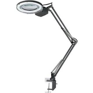   Diopter Fluorescent Magnifier Lamps   Black