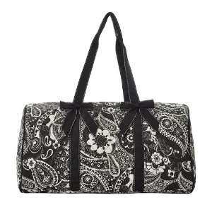  Quilted Paisley Floral Large Duffle Bag Baby