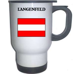  Austria   LANGENFELD White Stainless Steel Mug 