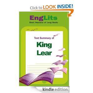 EngLits King Lear Jack Bernstein  Kindle Store