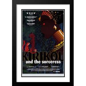  Kirikou and the Sorceress 32x45 Framed and Double Matted 