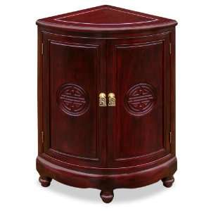  Rosewood Longevity Design Corner Cabinet