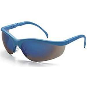  Safety Glasses   Klondike   Blue Frame   Grey Lens