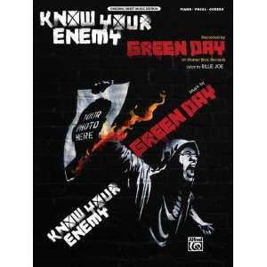  Know Your Enemy Sheet Piano/Vocal/Chords Sports 