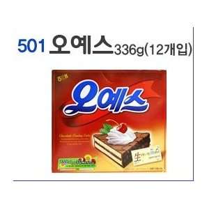 Korean snack Haitai Oh yes 336g(12 bags) Grocery & Gourmet Food