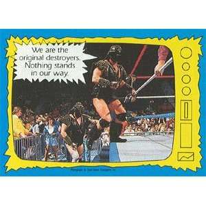  1987 WWF Topps Wrestling Stars Trading Card #71  Demolition 