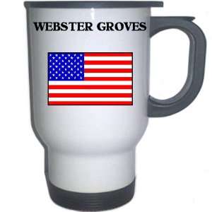  US Flag   Webster Groves, Missouri (MO) White Stainless 