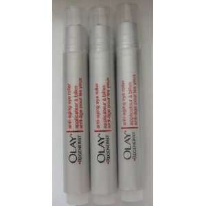  3 Olay Regenerist Anti aging Eye Roller Each 0.2 Oz 