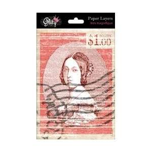  Glitz Design French Kiss Paper Layers 5X7 6/Pkg ; 4 