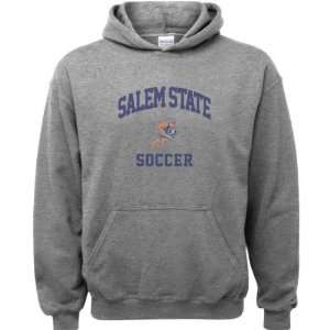   Sport Grey Youth Varsity Washed Soccer Arch Hooded Sweatshirt Sports