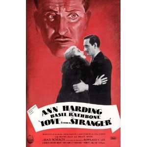  Love from a Stranger Poster Movie UK (11 x 17 Inches 