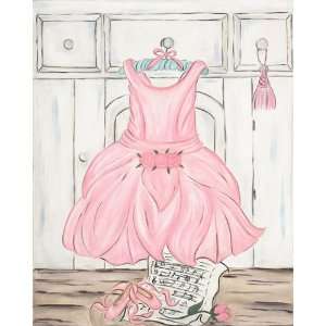  On Sale Ballerina Dress Framed Art   14 x 17 Inches