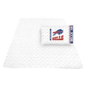  NFL BUFFALO BILLS LR Jersey Sheet Set   Twin, Full or 