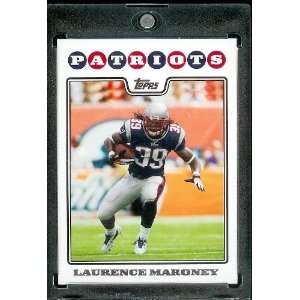 2008 Topps # 82 Laurence Maroney   New England Patriots   NFL Trading 