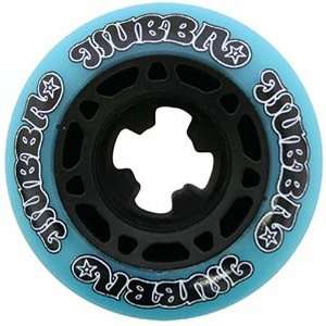  Hubba Wheels Blue Balls Core Skateboard Wheels (53mm 