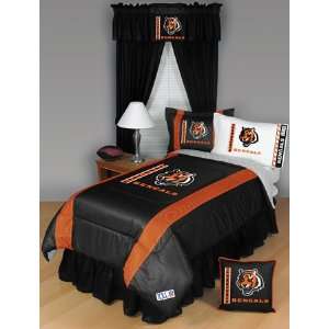 Cincinnati Bengals NFL Side Line Collection Bed Complete 