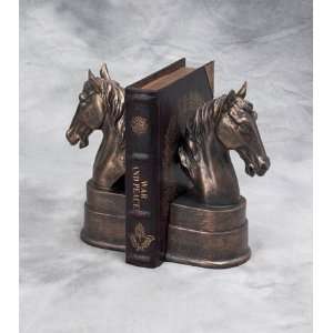 Horse Head Bookends 