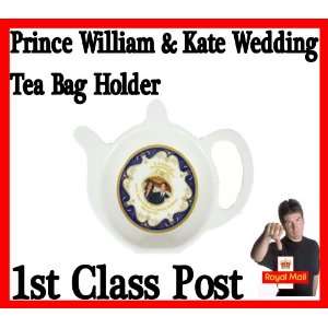   Kate Middleton Royal Wedding Tea Bag Holder Ideal Gift