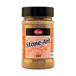  Viva Decor Stone Effect Paint 90ml Sand Gold; 3 Items 