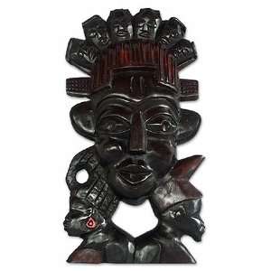  Ghanaian wood mask, Think Together