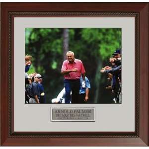 Arnold Palmer Golf Art 2002 Masters Farewell (FrameRenaissance Cherry 