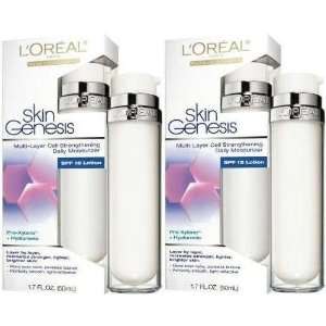  LOreal Skin Genesis Daily Moisturizer, SPF 15 Lotion (1.7 