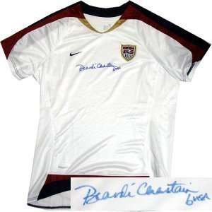   Chastain signed White Nike Official Team USA Jersey 