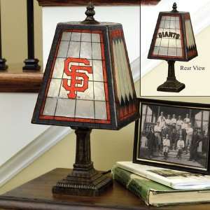 San Francisco Giants Glass Table 14 Lamp  Sports 