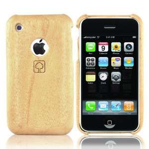  Eco Design Apple iPhone 3G S 100% Hard Wood Case White 