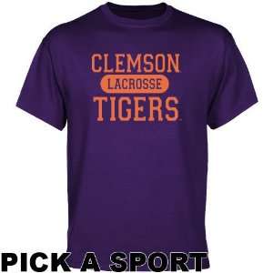  Clemson Tigers Shirt  Clemson Tigers Purple Custom Sport 