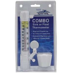  Kem Tek 545 6 Sink or Float Thermometer with Snap on and 