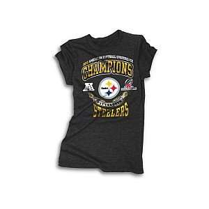   AFC Conference Champions Womens Triblend T Shirt Extra Large Sports