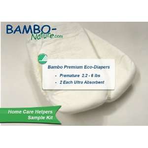   Baby Diapers   Size 0   Premature   Fits 2.2 to 6.6 lbs   Sample (2