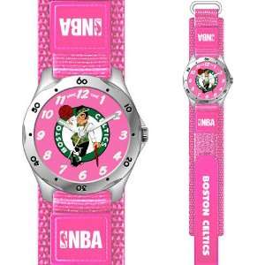  NBA Boston Celtics Pink Girls Watch