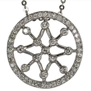  Diamond Circle Shape Pendant DaCarli Jewelry