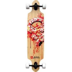 Landyachtz Bamboo Drop Carve Complete Longboard Skateboard  9.75X39.25 