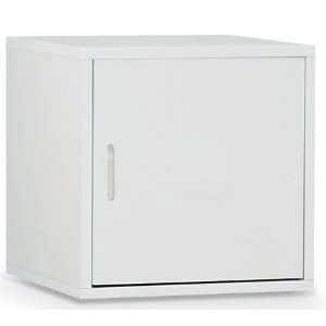   OIA 84516 1 Cube 15 Storage Cube with Door in White