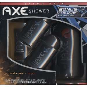  Axe Shower Value Pack 1 12 Fl oz Snake Peel Shower Gel + 1 