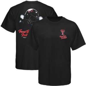  Texas Tech Red Raiders Black Helmet In Air T shirt Sports 