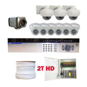  16 Channel Full D1 H.264 DVR with one 27X ZOOM Indoor Camera and 9 x 