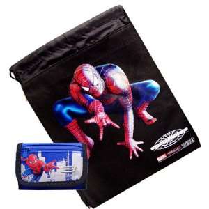  Spiderman Backpack & Wallet Combo Toys & Games