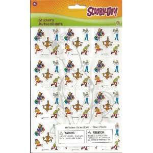  Scooby Doo Characters Mini Scrapbook Stickers (PSDOMME1 