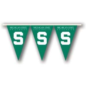 MICHIGAN STATE SPARTANS Pennant Flag Set (50)