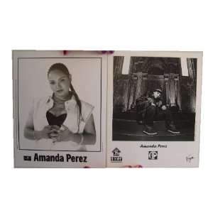 Amanda Perez Press Kit and 2 Photos