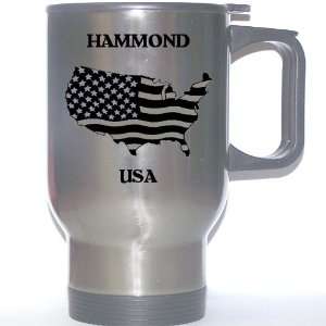  US Flag   Hammond, Indiana (IN) Stainless Steel Mug 