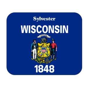   US State Flag   Sylvester, Wisconsin (WI) Mouse Pad 