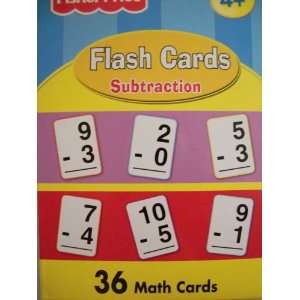  FLASH CARDS SUBTRACTION Toys & Games