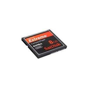  SanDisk Extreme 8GB Compact Flash (CF) Flash Card 
