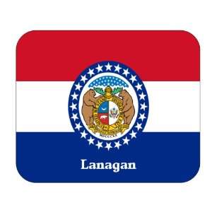  US State Flag   Lanagan, Missouri (MO) Mouse Pad 