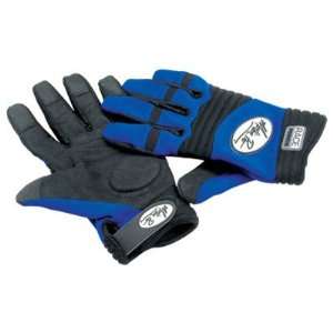  Motion Pro T6 Tech Glove Large Black/Blue Automotive